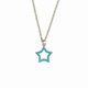 thumbnail image 2 of Collar Elegant Confetti Estrella Venecia 18k Turquesa 45,7 cm, 2 of 10