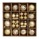 thumbnail image 5 of Adorno De Bola Navideña, Decoración De Bola Navideña Para Pared, Inauguración De La Casa, Estilo Granja, Dorado, 5 of 5
