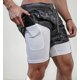 thumbnail image 1 of Short de Camuflaje Hombre Gym Deportivo Licra Bolsillo, 1 of 3