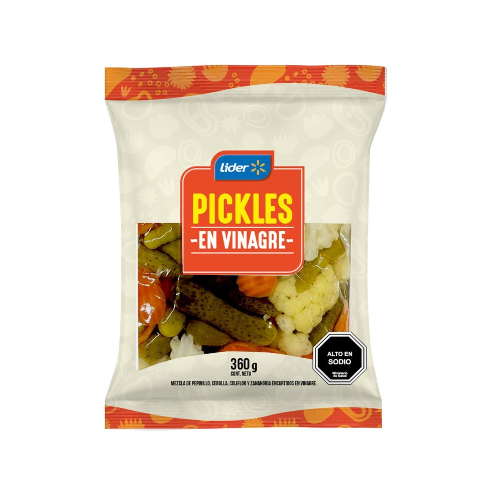 Pickles En Vinagre 180 g Lider