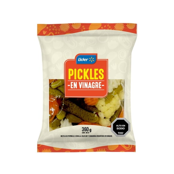 Pickles en vinagre, 180 g