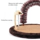 thumbnail image 5 of Peluquería autolimpiadora Cat Arch Happi N Pets, tamaño grande, con almohadilla para rascar, 5 of 6