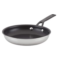 Sartén Kitchenaid De Acero Inoxidable Pulido De 5 Capas, 21 Cm