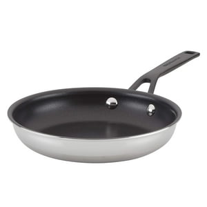 Sartén Kitchenaid De Acero Inoxidable Pulido De 5 Capas, 21 Cm