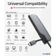 thumbnail image 4 of Hub USB C a USB de 4 puertos Syntech Type C a USB 3.0 con adaptador, 4 of 7