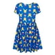 thumbnail image 2 of Vestido Pokémon para niña con lentejuelas Pikachu, azul, de 4 a 16 años, 2 of 2