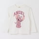 thumbnail image 1 of Polera Manga Larga Niña Angel Lilo & Stitch Blanco Disney, 1 of 4