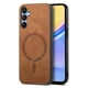 thumbnail image 1 of Magnetic Slim Case for Samsung Galaxy A16 with Camera Guard & Anti-Scratch Back Brown, 1 of 5