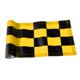 thumbnail image 2 of Golf Practicando Entrenamiento Nylon Putting Green A Cuadros Bandera Amarillo + Negro, 2 of 5