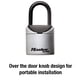 thumbnail image 3 of Lock Box Master Lock 5406D - Caja fuerte portátil con llave, color negro y gris, 3 of 6