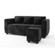thumbnail image 2 of Nuvo + 1 Pouf Negro, 2 of 3