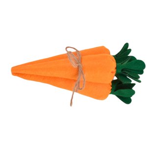Bothyi - 3X Adornos De Zanahoria De Pascua Falsos Decoraciones De Fiesta Disfraz Prop Naranja