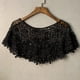 thumbnail image 1 of Elegant Flower Hollow Out Shawl: A Breathable Casual Cape for Parties, Weddings, and More!, 1 of 5
