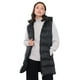 thumbnail image 1 of Parka Mujer Sin Mangas Negro Larga Corona, 1 of 5
