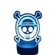 thumbnail image 3 of Lampara Ilusion 3d Logo One Piece De 7 Colores Base Touch, 3 of 8