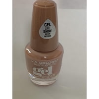 Esmalte De Uñas L.A. Colors Nudie Brillo Gel Cnl411
