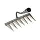 thumbnail image 5 of Rastrillo De Mano Para Jardín, Rastrillo De Desmalezado De Metal Para Aflojar La Tierra De Labranza De Plantación, 28,1x13,5x28cm Con 7 Púas, 5 of 5