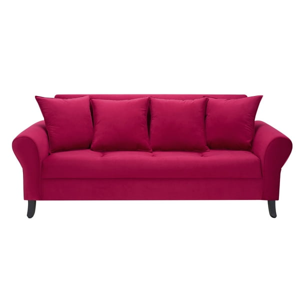 Sofa Lua 3c Felpa 20 Burdeo