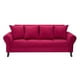thumbnail image 1 of Sofa Lua 3c Felpa 20 Burdeo, 1 of 4