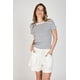 thumbnail image 1 of Polera Francesca Rayada Eclipse blanco M, 1 of 4