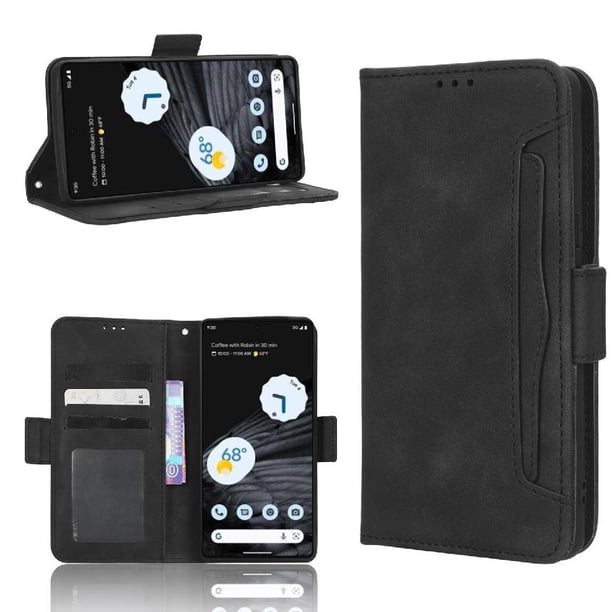 Funda Tipo Billetera FOXDOCK para Google Pixel 7 Pro 5G – Tapa Flip con Tarjetero