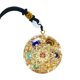 thumbnail image 3 of Colgante Tallado Piedra Natural Piedra Preciosa Reiki Ajustable Mujeres Hombres, 3 of 5