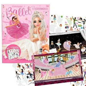 Tienda Lillifee - Cuaderno Stickerworld De Ballet Con Mas De 110 Stickers De Topmodel