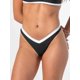 thumbnail image 3 of Bottom de Bikini Daikiri Mujer Calzón Rebajado Sin Elasticos Negro Blanco Protección UV50+, 3 of 3