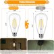 thumbnail image 3 of Ampolleta LED winsaLED ST19 E26 Equivalente 40W, 3 of 3