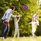 thumbnail image 5 of Juego de lanzamiento de aros A-SZCXTOP - Pack de 2 sombreros inflables de orejas de conejo + 8 aros para fiesta de Pascua, 5 of 6