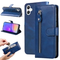Gangxun - Funda Con Cremallera Para Samsung Galaxy A06, Carcasa Cartera De Cuero Pu Con Soporte Y Tarjetero