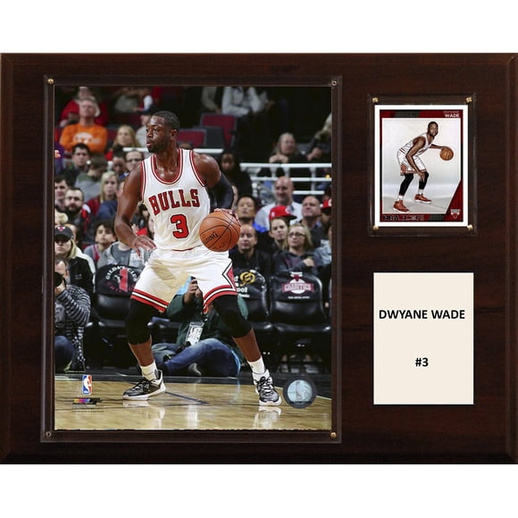 Placa C&I Collectables NBA Chicago Bulls Dwyane Wade para hombre