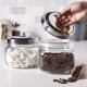 thumbnail image 4 of Bote de almacenamiento de alimentos Mason Craft & More, 2.2 L, 2 paquetes de vidrio, 4 of 6