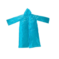 Genérico - Capa Para Lluvia Poncho Impermeable Adulto, Color Azul