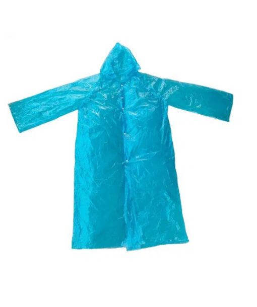 Genérico - Capa Para Lluvia Poncho Impermeable Adulto, Color Azul