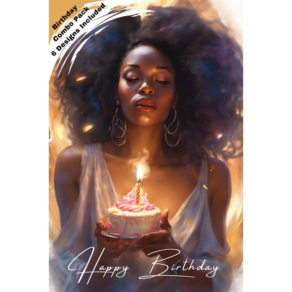 Tarjetas de cumpleaños Cream of Culture Stationery – Pack de 5