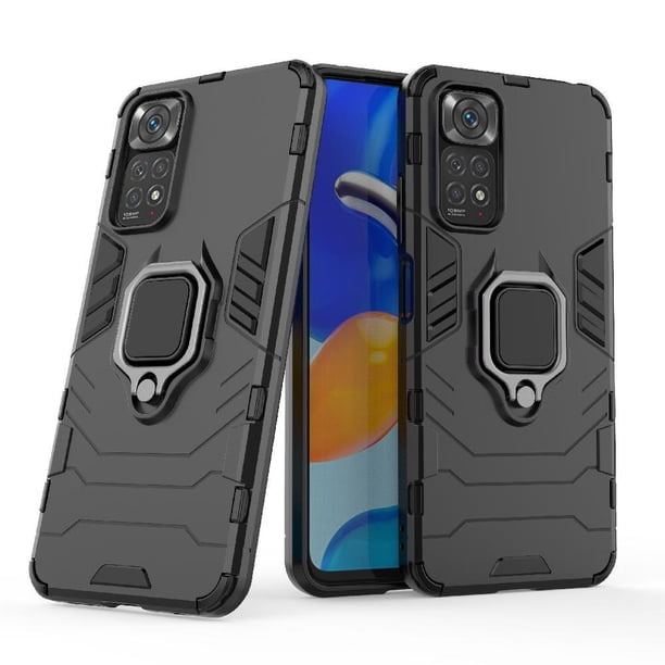 FOXDOCK Funda Antigolpes para Xiaomi Redmi Note 11S – Protección Total con Soporte y Diseño Robusto