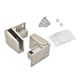 thumbnail image 5 of Bisagra Para Puerta De Vidrio, Bisagras Para Gabinete, Resistente Con Tornillos, Armario, Armario, Dorado Claro, 5 of 5