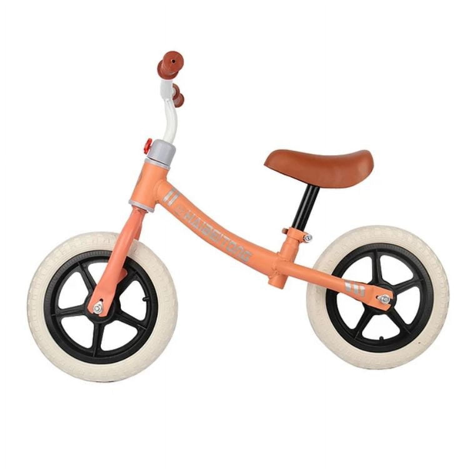 Crusec - Bicicleta De Equilibrio Dos Ruedas Sin Pedal Para Niños - Naranja