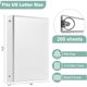 thumbnail image 2 of SUIN 1-Inch 3-Ring Binder, Customizable Clear View Cover, 2 of 3