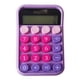 thumbnail image 1 of Calculadora Con Energía Solar Calculadora De Escritorio Mecánica Pequeña Para Niños De Oficina Violeta, 1 of 5