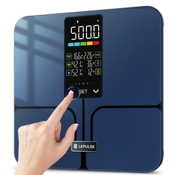 Balanza Lepulse 227 kg Inteligente de Grasa Corporal, Sin App
