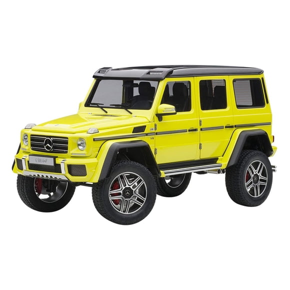 Autoart Mercedes Benz G500 4X4² Electric Beam/Amarillo 1/18 Auto de Juguete