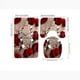 thumbnail image 4 of 3pcs Non-Slip Flannel Bathroom Mat - Soft and Comfortable Toilet Mat for Bathroom, Living Room, Bedroom - Prevents Slips and Falls, 4 of 4