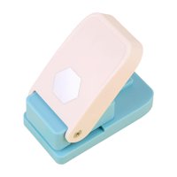 Magideal - Perforadora De Pestañas Para Papel Diy, Cortadora De Pestañas Resistente, Herramienta Multifunción Para Álbumes De Recortes, Herramienta De Organizaci Hexagonal