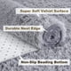 thumbnail image 5 of Alfombra Merelax Soft Modern Shaggy de 150 x 240 cm, color gris, 5 of 9