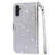 thumbnail image 4 of Funda para FOXDOCK Elegante funda Samsung Galaxy A05s Glitter con cremallera-Ideal para el uso diario, 4 of 5
