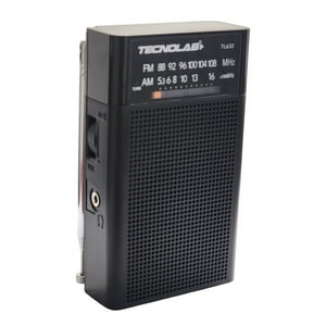 Radio Portátil De Bolsillo Banda Am/Fm Tecnolab Tl632