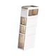 thumbnail image 3 of Gabinete De Piso De Baño, Organizador Versátil Para Baño, Dormitorio, Lavadero, 4 Niveles, 3 of 5