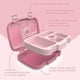thumbnail image 4 of Fiambrera Bentgo Kids Glitter Edition con 5 compartimentos, color rosa, 4 of 7